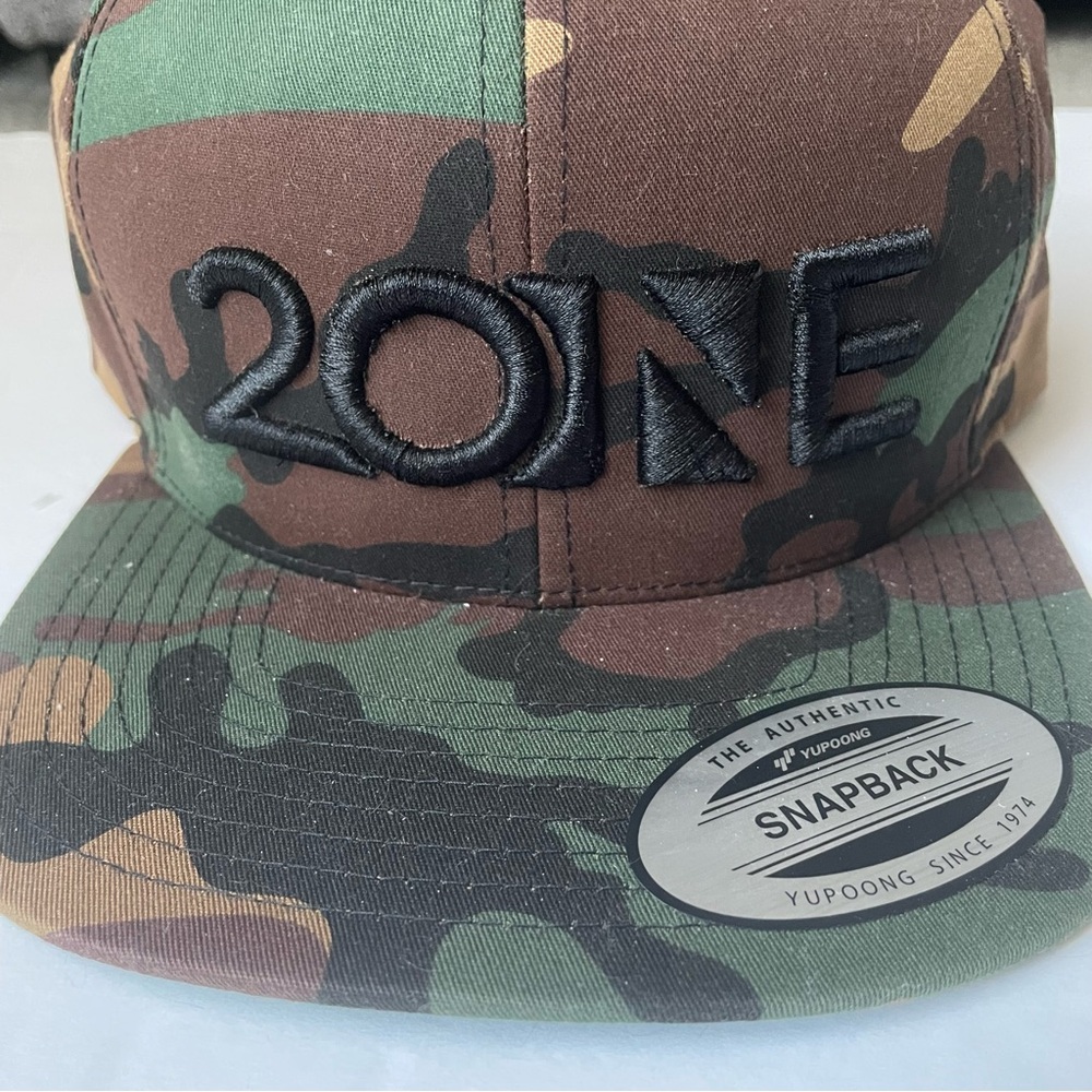21 Camo Snapback Structured‎ Hat